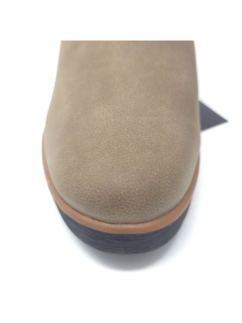 Naturalizer SOUL Affirm Water Resistant Wedge Ankle Bootie Taupe 7.5 M - Picture 11 of 13